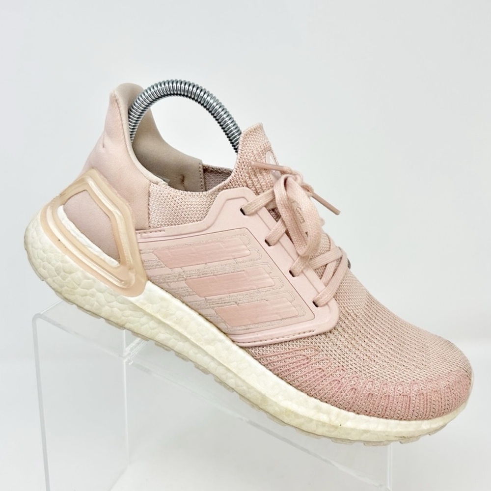 Adidas Blush Dusty Rose Pink Ultraboost Lace Up Sneakers Size 9